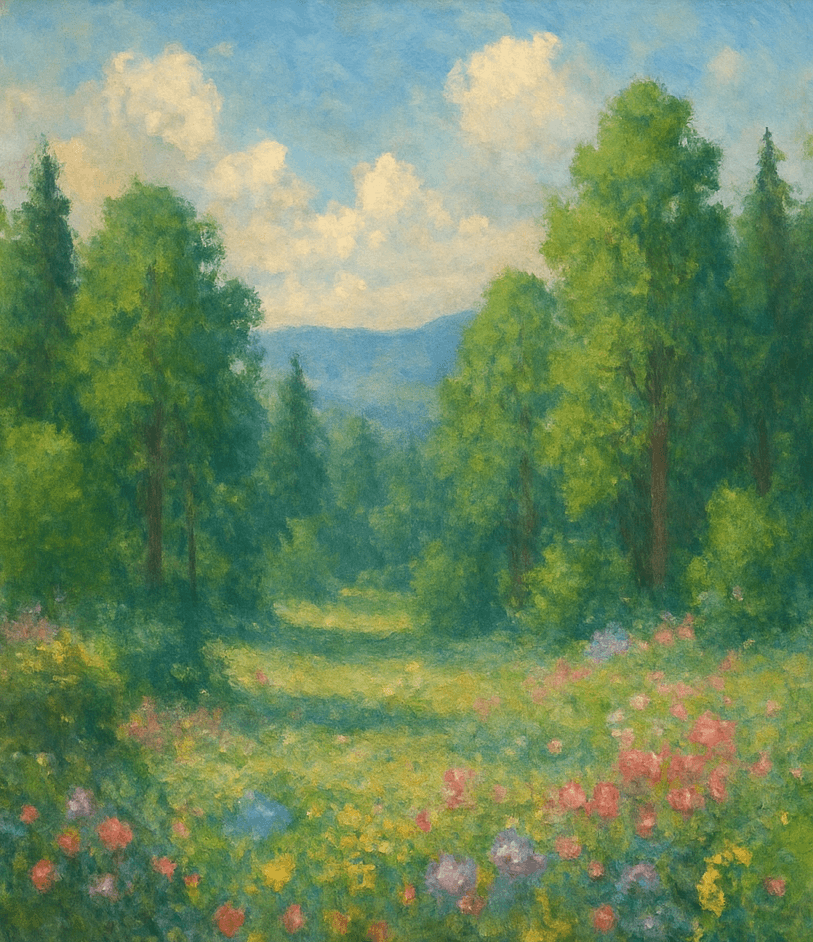 Lush forest landscape - Join the movement